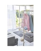 Faltbarer Wäscheständer für den Innenbereich weiß - 175x25x160 cm