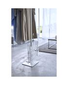 Faltbarer Wäscheständer für den Innenbereich weiß - 175x25x160 cm