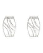 Boucles d'oreilles Shéhérazade Diamants 0.11 ct or blanc