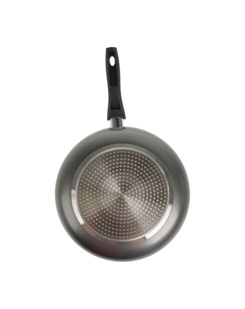 Poele grise - D.28 cm