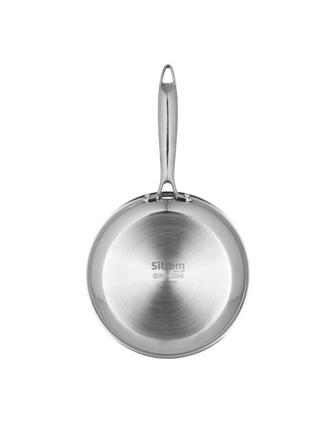 Poele Inox gris - D.20 cm