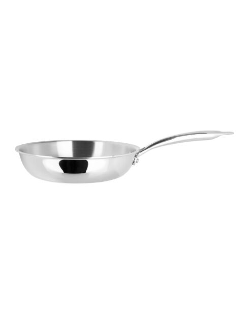 Poele Inox gris - D.20 cm