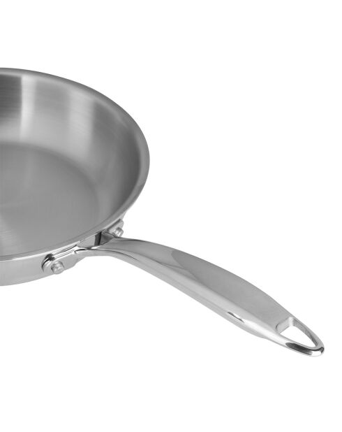 Poele Inox gris - D.20 cm