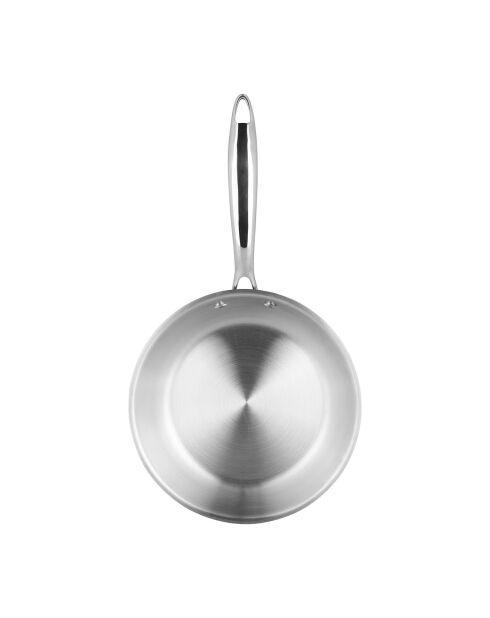 Poele Inox gris - D.20 cm