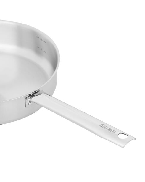 Sauteuse Inox grise - D.24 cm