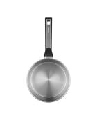 Grauer Kochtopf aus Edelstahl - D.20 cm