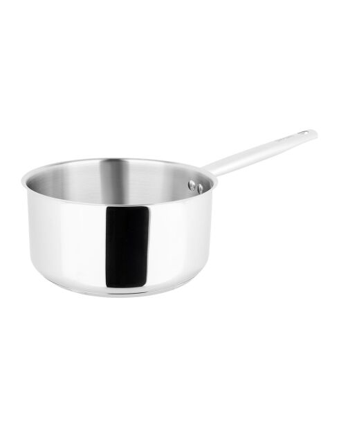 Casserole Inox grise - D.20 cm
