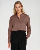 Blouse Agathe mocha