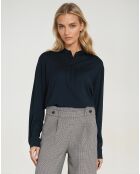 Blouse Agathe bleue