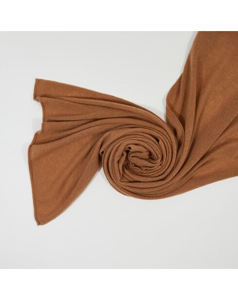 Echarpe 100% Cachemire Cascade mocha