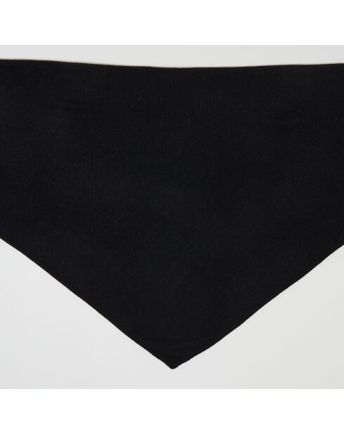 Echarpe 100% Cachemire triangle Shana noire