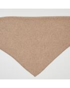 Echarpe 100% Cachemire triangle Shana chestnut