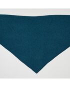 Echarpe 100% Cachemire triangle Shana heathered teal