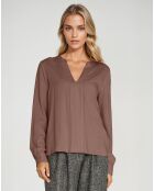 Blouse Nour mocha