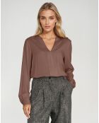 Blouse Nour mocha