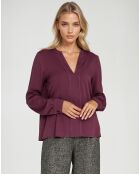 Blouse Nour bordeaux