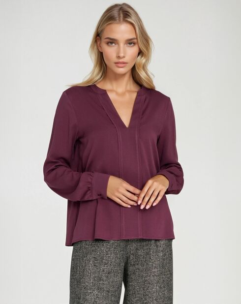Blouse Nour bordeaux