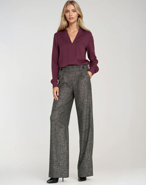 Blouse Nour bordeaux