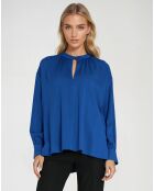 Blouse Charlotte bleue