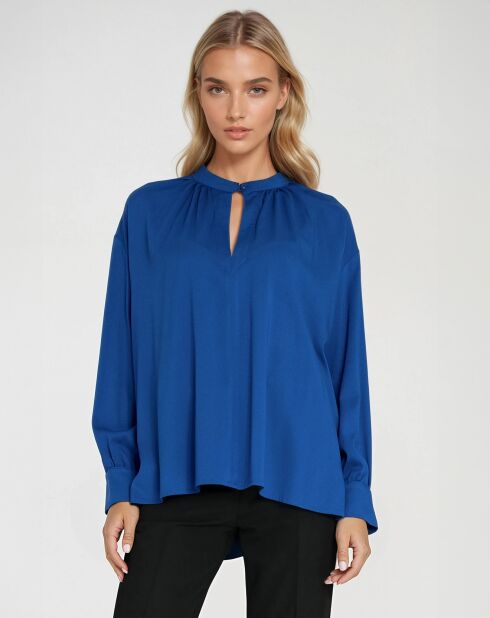 Blouse Charlotte bleue