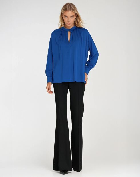 Blouse Charlotte bleue