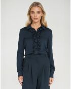 Blouse Thais bleue