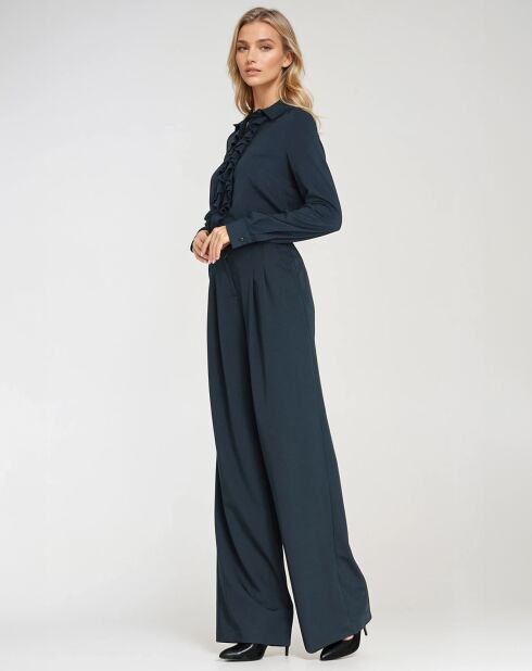 Blouse Thais bleue