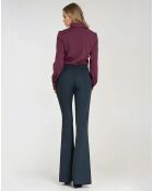 Blouse Thais bordeaux