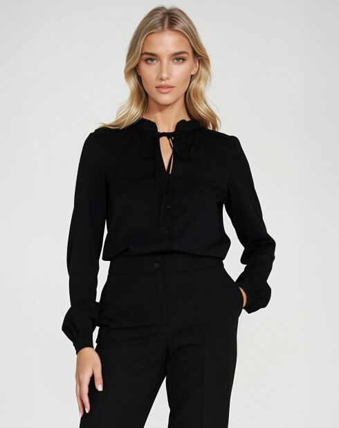Blouse Victoire noire