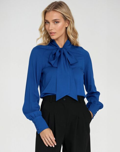 Blouse Nora bleue