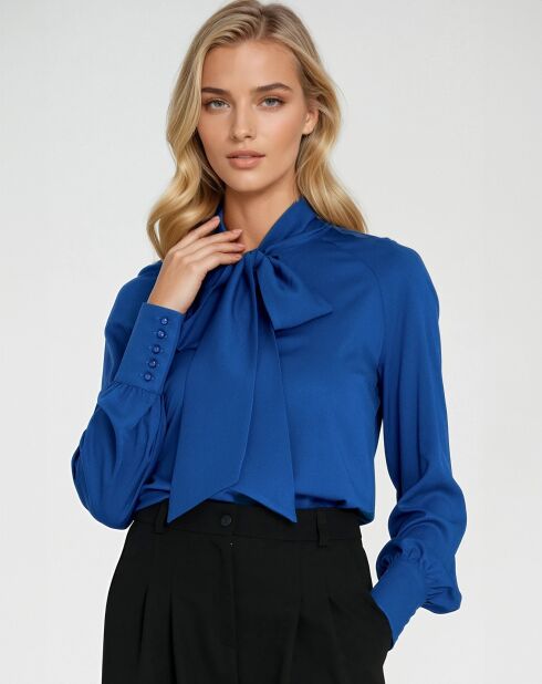 Blouse Nora bleue
