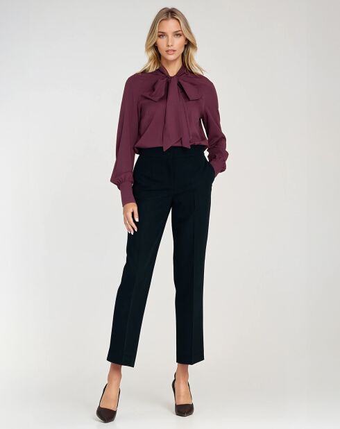 Blouse Nora bordeaux