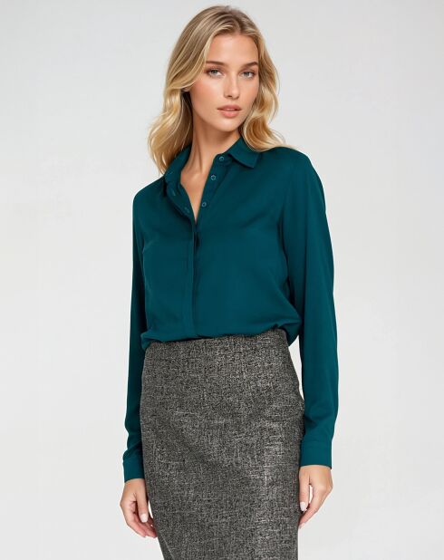 Blouse Elie verte