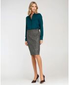Blouse Elie verte