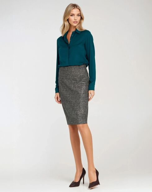 Blouse Elie verte