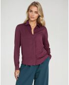Blouse Elie bordeaux