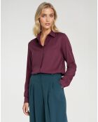 Blouse Elie bordeaux