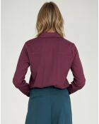 Blouse Elie bordeaux