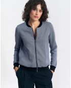 Blouson Gabrielle bleu