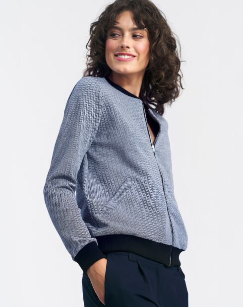 Blouson Gabrielle bleu