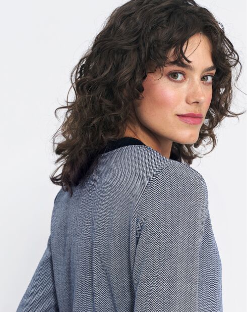 Blouson Gabrielle bleu