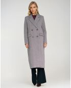 Manteau Assia herringbone