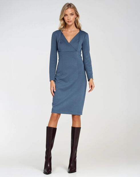 Robe Elena bleue
