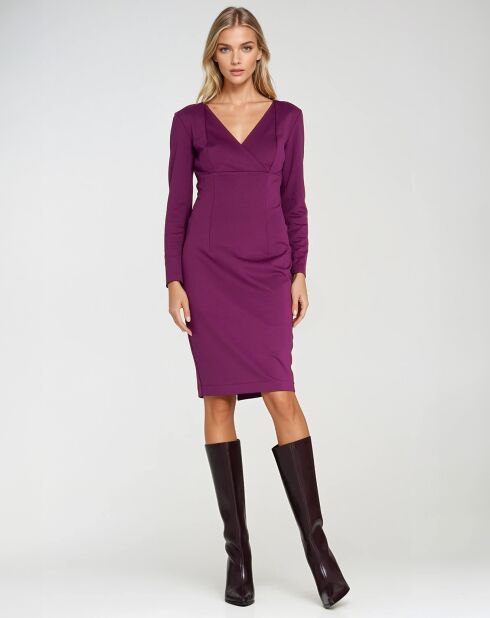 Robe Elena violette