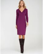 Robe Elena violette