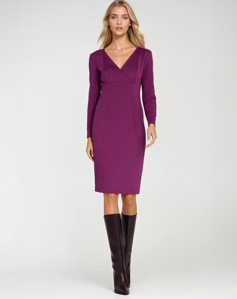 Robe Elena violette
