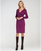 Robe Elena violette