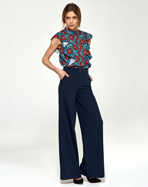Pantalon Lyana bleu