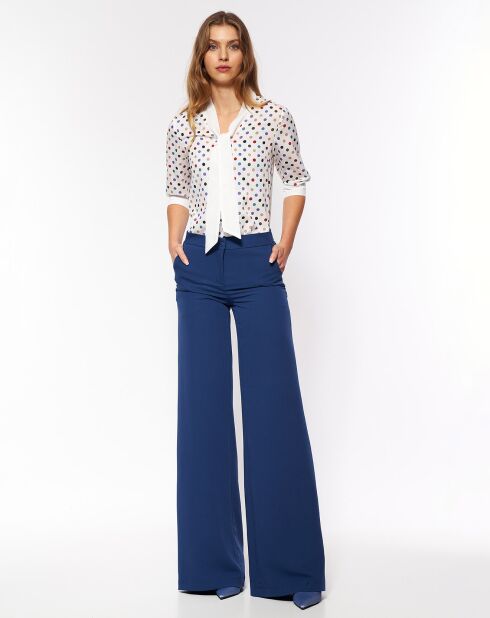 Pantalon Aya bleu
