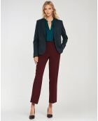 Pantalon Albane bordeaux